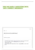HHE 446 EXAM 3 QUESTIONS WITH 100&percnt; CORRECT ANSWERS&excl;&excl;