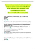 Terraform Associate Verified Multiple Choice  and Conceptual Actual Frequently Tested  Exam Questions With Reviewed 100&percnt;   Correct Detailed Answers   Guaranteed Pass&excl;&excl;Current Update&excl;&excl; 