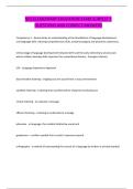 NES ELEMENTARY EDUCATION SUBTEST  2 EXAM  QUESTIONS AND CORRECT ANSWERS