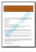 ATI FUNDAMENTALS - PATIENT- CENTERED CARE 2&period;0 EXAM 2025&sol;2026 QUESTIONS AND ANSWERS 100&percnt; PASS