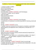 FLORIDA LP GAS & RULES EXAM QUESTIONS AND ANSWERS 2025&sol;2026