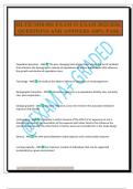 HLTH-3450-001 EXAM &num;1 EXAM 2025&sol;2026 QUESTIONS AND ANSWERS 100&percnt; PASS