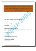 HUMAN EXPERIENCE EXAM 3 OUHSC 2025&sol;2026 QUESTIONS AND ANSWERS 100&percnt; PASS