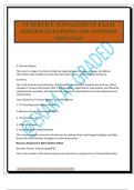 IT SERVICE MANAGEMENT EXAM 2025&sol;2026 QUESTIONS AND ANSWERS 100&percnt; PASS