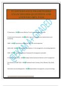 IT GOVERNANCE FRAMEWORKS EXAM 2025&sol;2026 QUESTIONS AND ANSWERS 100&percnt; PASS
