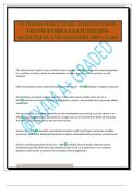 IT INFRASTRUCTURE AND CONTROL FRAMEWORKS EXAM 2025&sol;2026 QUESTIONS AND ANSWERS 100&percnt; PASS