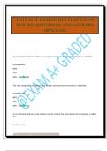 UNIT 10 IT INFRASTRUCTURE EXAM 2025&sol;2026 QUESTIONS AND ANSWERS 100&percnt; PASS