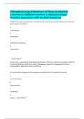 Pathophysiology Alterations of Musculoskeletal Function in Children Huether & McCance Exam Practice Questions with Verified Solutions