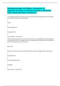 Pathophysiology&comma; 6th Edition&colon; Alterations of Digestive Function in Children Huether & McCance Exam Study Questions Graded A&plus;