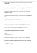 NURS 5432- FNP 1 Final EXAM New Latest Version Updated with All Past Questions and 100&percnt; Correct Answers