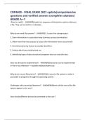 COP4600 - FINAL EXAM 2025 update&vert;comprehensive questions and verified answers &lpar;complete solutions&rpar; GRADE A&plus;&excl;&excl;