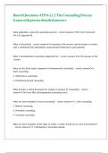 Board Questions ATP 6-22&period;1 The Counseling Process Exam with precise detailed answers