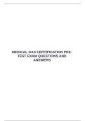  MEDICAL GAS CERTIFICATION PRE-TEST EXAM QUESTIONS AND ANSWERS &emsp;