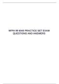  NFPA 99 6040 PRACTICE SET EXAM QUESTIONS AND ANSWERS &emsp;