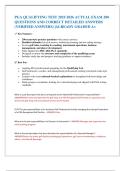 PGA QUALIFYING TEST 2025-2026 ACTUAL EXAM 200  QUESTIONS AND CORRECT DETAILED ANSWERS  &lpar;VERIFIED ANSWERS&rpar; &vert;ALREADY GRADED A&plus;  