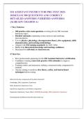 SSI ASSISTANT INSTRUCTOR PRE-TEST 2025-2026EXAM 300 QUESTIONS AND CORRECT DETAILED ANSWERS &lpar;VERIFIED ANSWERS&rpar; &vert;ALREADY GRADED A&plus;  