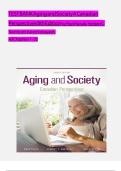 &ast;&ast;&ast;INSTANT DOWNLOAD&ast;&ast;&ast;Aging and society canadian perspectives 7th edition test bank - 