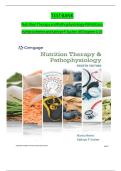 &ast;&ast;&ast;INSTANT DOWNLOAD&ast;&ast;&ast;Test bank for nutrition therapy and pathophysiology 3rd edition by nelms