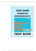 Test bank for Osx microbiology by openstax all chapters 1-26 latest 2025 update