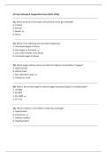 ATI Gas Exchange & Oxygenation Exam 2024&sol;2025 &vert;&vert; Verified Questions with Correct Answers