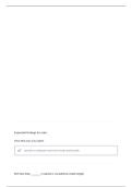 NSG 200 GENERAL SURVEY QUESTIONS WITH CORRECT ANSWERS