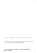 NSG 200 ELIMINATION QUESTIONS WITH CORRECT ANSWERS