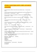 CPHRM QUESTIONS WITH 100&percnt; ACCURATE ANSWERS