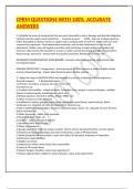 CPRM QUESTIONS WITH 100&percnt;  ACCURATE ANSWERS