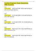 Combat Engineer Exam Questions AND Answers&period;docx