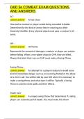 D&D 5e COMBAT EXAM QUESTIONS AND ANSWERS&period;docx