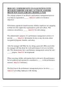 HRIR 3021 COMPREHENSIVE EXAM QUESTIONS WITH  DETAILED VERIFIED AND 100&percnt; ACCURATE ANSWERS  BRAND NEW EXAM ALREADY GRADED A&plus; PASS 