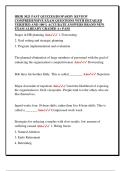 HRIR 3021 PAST QUIZZES&sol;JEOPARDY REVIEW  COMPREHENSIVE EXAM QUESTIONS WITH DETAILED  VERIFIED AND 100&percnt; ACCURATE ANSWERS BRAND NEW  EXAM ALREADY GRADED A&plus; PASS