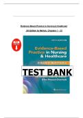 Evidence-Based Practice in Nursing & Healthcare &ndash; Practice Questions & Rationalized Answers &lpar;5th Edition&comma; Melnyk&rpar; - PDF