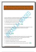OB ATI PRACTICE EXAM 2025&sol;2026 QUESTIONS AND ANSWERS 100&percnt; PASS