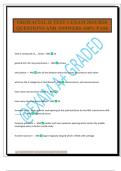 OROFACIAL II TEST 1 EXAM 2025&sol;2026 QUESTIONS AND ANSWERS 100&percnt; PASS