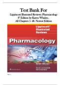 Lippincott Illustrated Reviews&colon; Pharmacology &ndash; 8th Edition &lpar;Karen Whalen&rpar; &ndash; Complete Test Bank &lpar;Chapters 1&ndash;48&rpar;