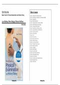 TEST BANK BATES&rsquo; GUIDE TO PHYSICAL EXAMINATION AND HISTORY TAKING 13TH EDITION BICKLEY LATEST UPDATED &vert; COMPLETE CHAPTERS QUESTIONS AND ANSWERS 2026 VERIFIED&vert;All Chapters