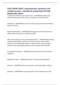 CALT EXAM &lpar;2025&rpar; comprehensive questions and verified answers &lpar; detailed & elaborated&rpar; ACTUAL EXAM 2025 TEST&excl;&excl;