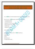 RNSG 2539 EXAM 2025&sol;2026 QUESTIONS AND ANSWERS 100&percnt; PASS