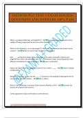 SIEMENS PLC TEST 1 EXAM 2025&sol;2026 QUESTIONS AND ANSWERS 100&percnt; PASS
