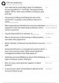ICEV Vet Certification Test Bank &sol; Veterinary Assistant Exam &sol; 2025 Update &sol; Score 100&percnt;