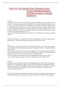 Also Pre Test Actual Exam Questions And Correct Detailed Answers &lpar;Verified Answers&rpar; &vert;Already Graded A&plus;