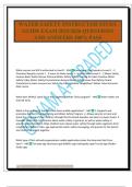 WATER SAFETY INSTRUCTOR STUDY GUIDE EXAM 2025&sol;2026 QUESTIONS AND ANSWERS 100&percnt; PASSWATER SAFETY INSTRUCTOR STUDY GUIDE EXAM 2025&sol;2026 QUESTIONS AND ANSWERS 100&percnt; PASS