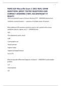 NURS 620 Maryville Exam 3 2025 REAL EXAM QUESTIONS &vert;MOST TESTED QUESTIONS AND CORRECT ANSWERS &vert;100&percnt; ACCURATE&vert;GET IT RIGHT&excl;&excl;
