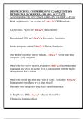 DRE PRESCHOOL COMPREHENSIVE EXAM QUESTIONS  WITH DETAILED VERIFIED AND 100&percnt; ACCURATE  ANSWERS BRAND NEW EXAM ALREADY GRADED A&plus; PASS 