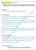 AIPB Certification Questions with Detailed Verified Answers 