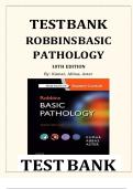  Robbins Basic Pathology 10th Edition Test Bank &ndash; Complete Chapter-by-Chapter Q&A Review