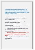 ATI PEDIATRICS NGN EXAM 2025-2026 &sol;PEDIATRICS ATI   PROCTORED NEXT GENERATION PRACTICE EXAM ACTUAL  EXAM 150 REAL EXAM QUESTIONS AND CORRECT DETAILED  ANSWERS &sol; JUST RELEASED&excl;&excl;