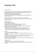 CyberOps 18-20 Latest &lpar;2026&sol;2027&rpar; Verified Answers by Experts