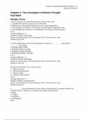 Test Bank of The Foundation of Ethical Thought 3rd Edition by Stanwick